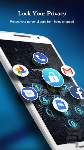 قفل برنامه های گوشی (سبک و خاص) - عکس برنامه موبایلی اندروید