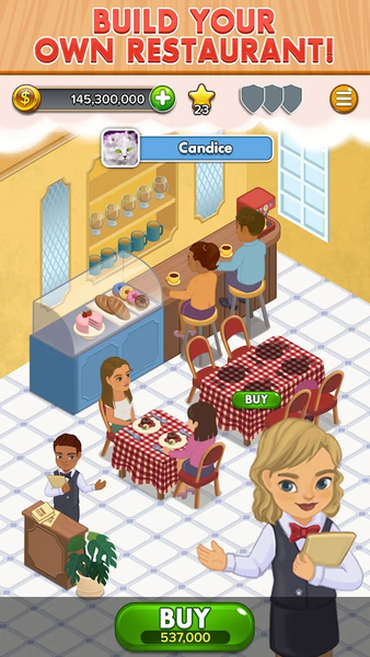 Restaurant Games Offline Game - Gameplay image of android game