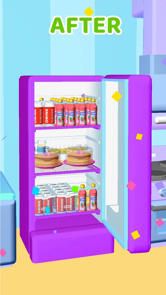 Fridge Restock - Gameplay image of android game