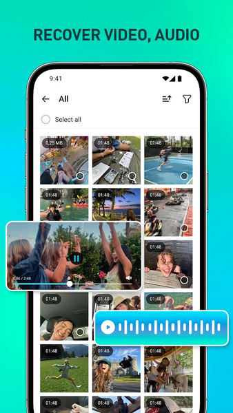 Photo Recovery, Message Backup - Image screenshot of android app