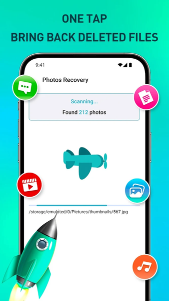 Photo Recovery, Message Backup - Image screenshot of android app