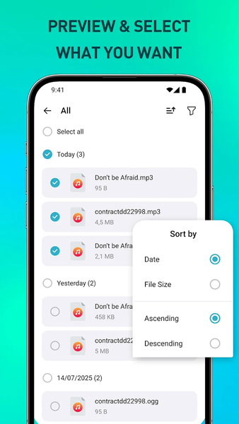 Photo Recovery, Message Backup - Image screenshot of android app