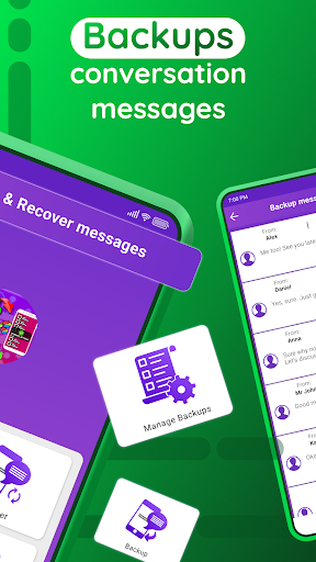 Recover Deleted Messages - عکس برنامه موبایلی اندروید