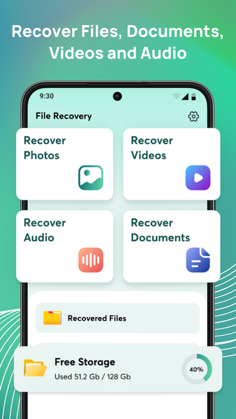 ReCove: Photo - File Recovery - عکس برنامه موبایلی اندروید