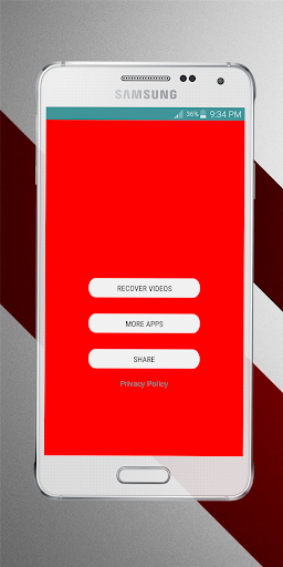 Recover Deleted Videos Data - Restore Videos - عکس برنامه موبایلی اندروید