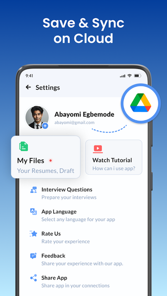 Resume Builder - CV Maker App - Image screenshot of android app