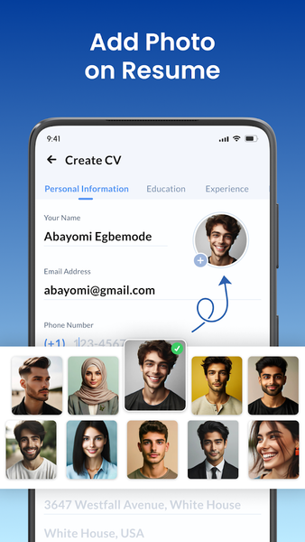 Resume Builder - CV Maker App - Image screenshot of android app
