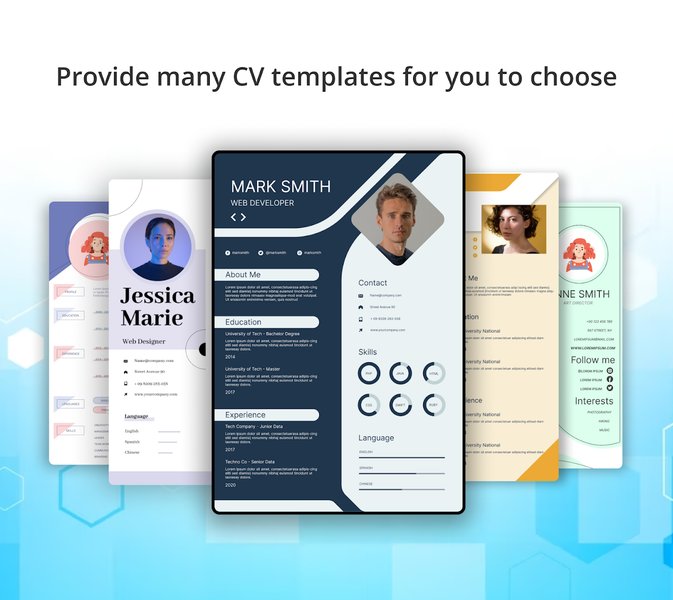 Resume Builder, CV Maker - PDF - Image screenshot of android app