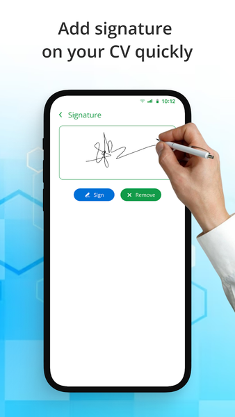 Resume Builder, CV Maker - PDF - Image screenshot of android app
