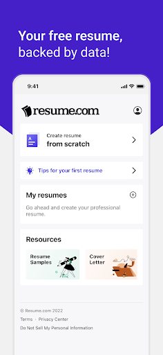 Resume Builder: PDF Resume App - عکس برنامه موبایلی اندروید