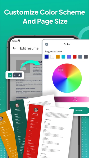Resume Builder - AI CV Maker - Image screenshot of android app