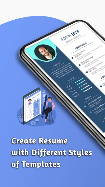 برنامه CV Maker & Resume PDF Convert - دانلود | بازار