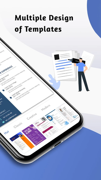 CV Maker & Resume PDF Convert - Image screenshot of android app