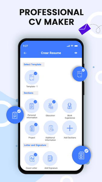 CV Maker & PDF Resume Builder - Image screenshot of android app