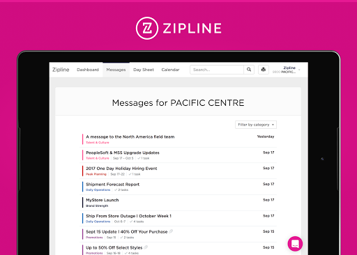 Zipline - عکس برنامه موبایلی اندروید