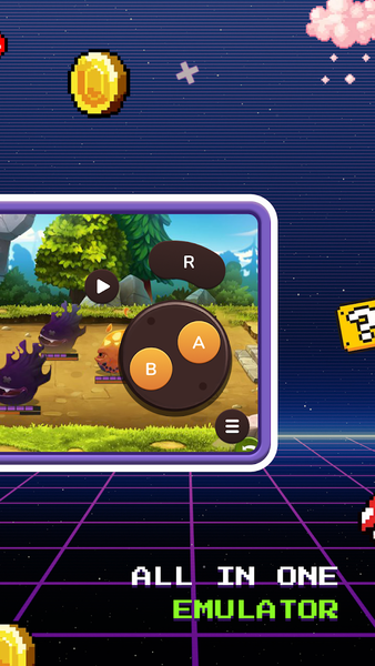 Retrix: Retro Game Console - عکس برنامه موبایلی اندروید