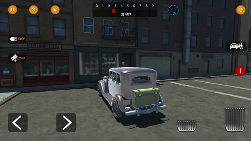 Retro Car Simulator - عکس بازی موبایلی اندروید