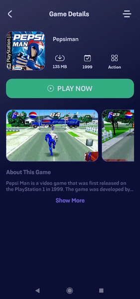Retro Games - PSX Emulator - عکس برنامه موبایلی اندروید