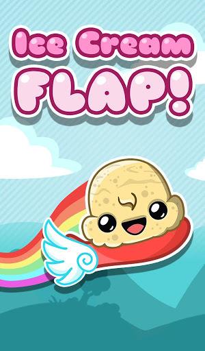 Ice Cream Flap - Gameplay image of android game