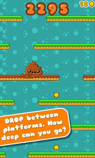 Happy Poo Fall - Gameplay image of android game
