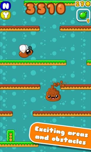 Happy Poo Fall - عکس بازی موبایلی اندروید