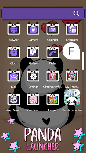 Panda Launcher - Image screenshot of android app