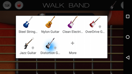 Distortion Guitar Plug-in - عکس برنامه موبایلی اندروید