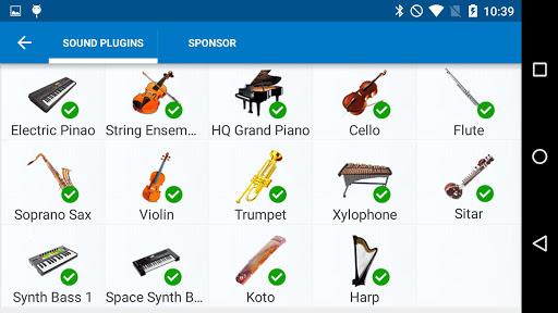 Violin Sound Effect Plug-in - عکس برنامه موبایلی اندروید