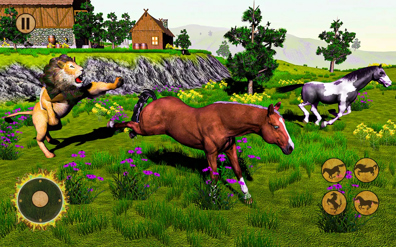 بازی Wild horse family simulator 3D - دانلود | بازار