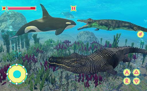 Wild Crocodile Family Games 3D - Image screenshot of android app