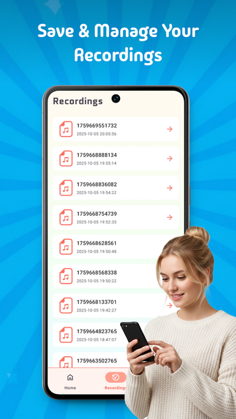 Reverse Audio: Sing Challenge - عکس برنامه موبایلی اندروید