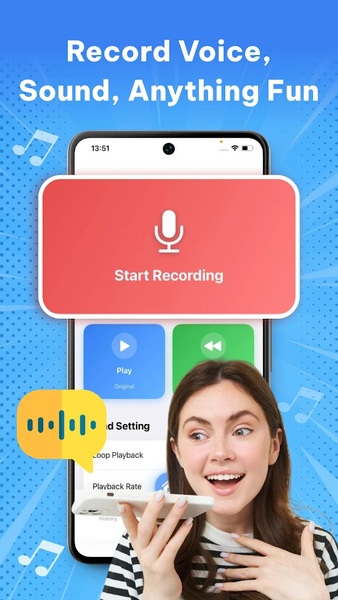 Reverse Song & Voice Challenge - عکس برنامه موبایلی اندروید