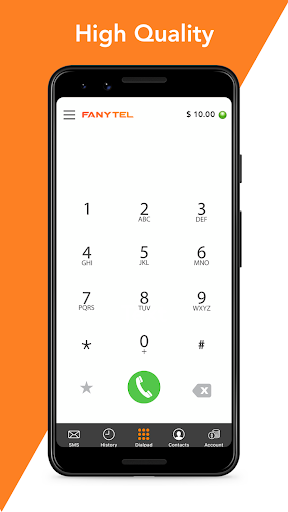 Fanytel - International Calls & SMS - عکس برنامه موبایلی اندروید