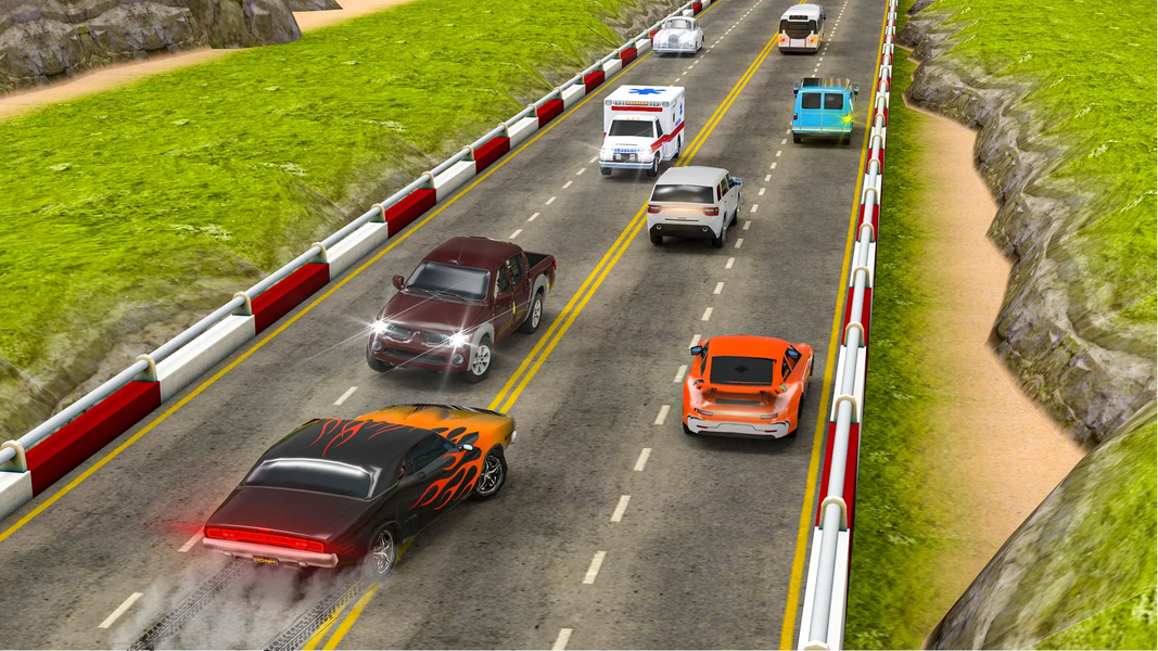 Highway Car Traffic Racing - عکس برنامه موبایلی اندروید