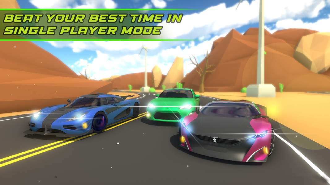 Racing Pro 3D - Car Game - عکس بازی موبایلی اندروید