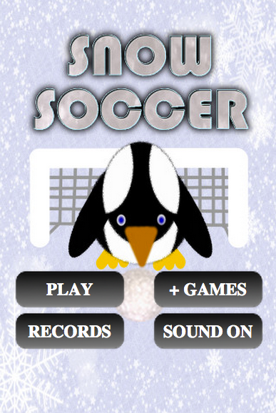 Snow Soccer - Gameplay image of android game