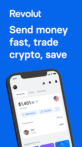 Revolut: Spend, Save, Trade - Image screenshot of android app