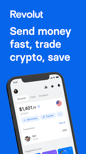 Revolut: Spend, Save, Trade - عکس برنامه موبایلی اندروید