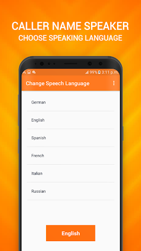 Caller Name Speaker - عکس برنامه موبایلی اندروید