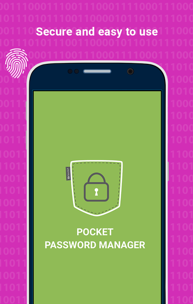 Pocket Password Manager - عکس برنامه موبایلی اندروید