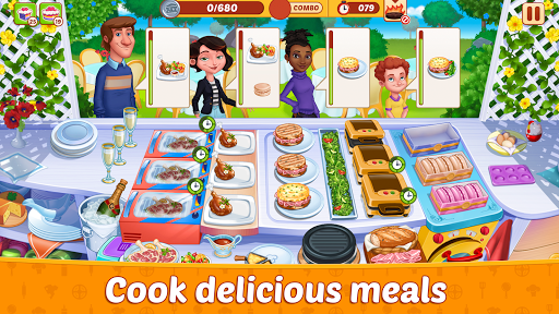 2024 Cooking Crazy Restaurant - Gameplay image of android game