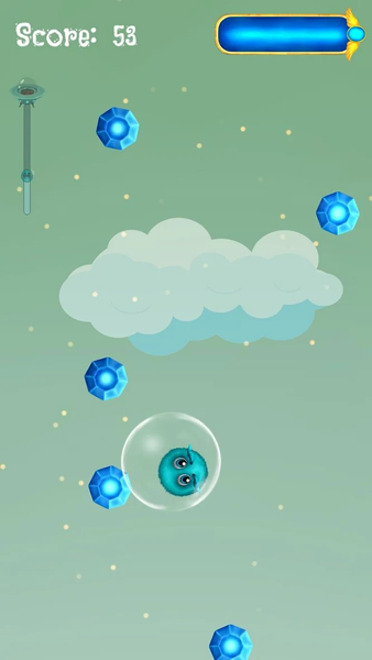 Pup: Fluffy Hero Alien Gem Tap - Gameplay image of android game
