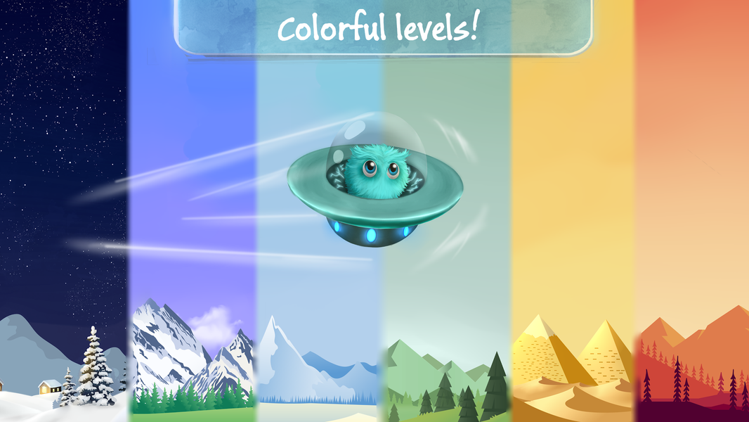 Pup: Fluffy Hero Alien Gem Tap - Gameplay image of android game