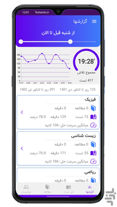 Testamin - Image screenshot of android app