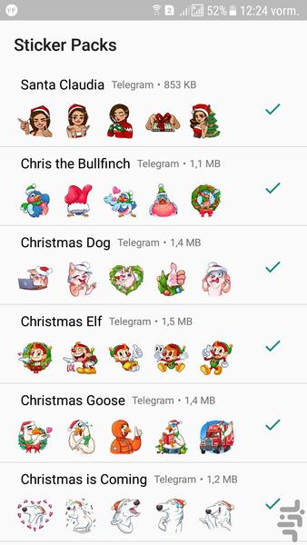 WhatsApp Stickers - Image screenshot of android app