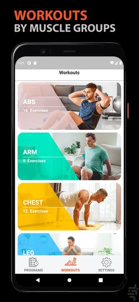 Home Workout for Men & Women - Image screenshot of android app