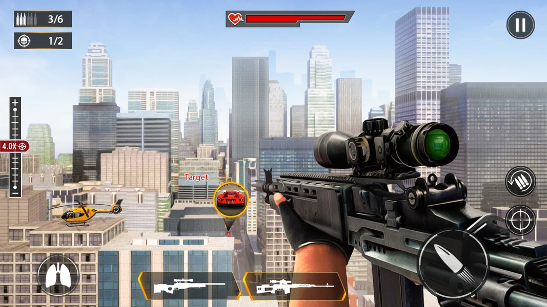 Sniper Shooting Game Offline - عکس بازی موبایلی اندروید