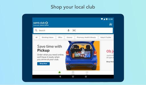 Sam’s Club: Pickup & Delivery - Image screenshot of android app