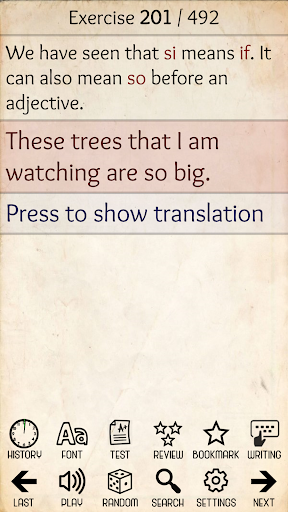 Learn French from scratch - Image screenshot of android app