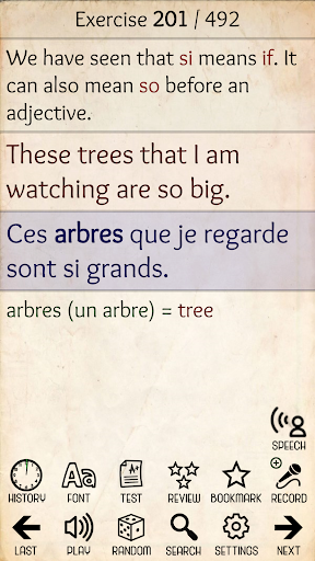 Learn French from scratch - Image screenshot of android app